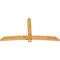 Ekena Millwork Bellingham Rough Sawn Timber Gable Bracket, Western Red Cedar, 96"W x 52"H x 4"D x 6"F, 13/12 Pitch GBW096X52X0406BEL00RWR - alternate 4